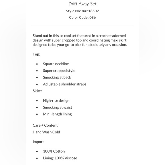 Free People crochet top - Picture 4 of 5